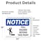 Signmission 18 in Height, 24 in Width, Vinyl Decal, Rectangle OS-2PACK-NS-D-1824-L-12441 - alternate 4
